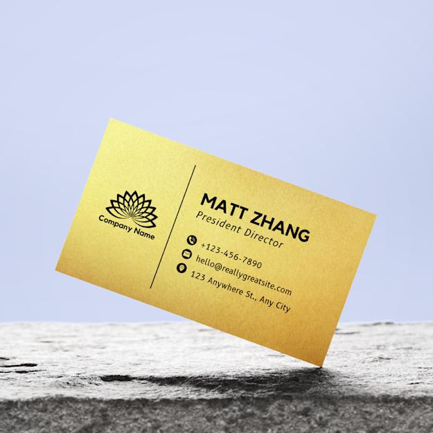 Tarjetas de visita con papeles especiales