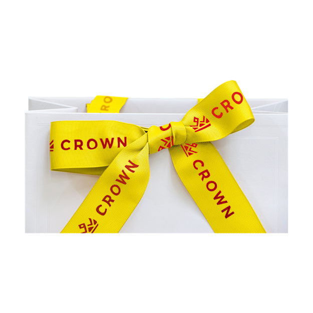 Cintas con brillo para paquetes