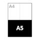 A5 Liggend (210 x 148 mm)