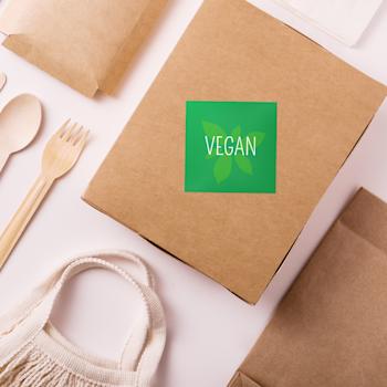 Pegatinas veganas