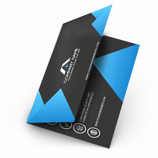 Folded Business Cards at HelloPrint