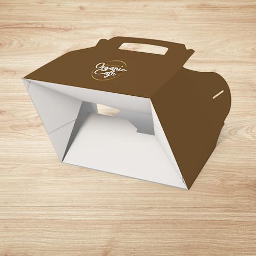 Voedselverpakkingen met handvat