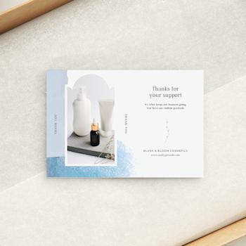 Cartes de remerciements