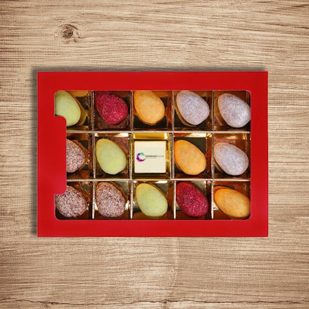 Œufs de Pâques fourrés au chocolat