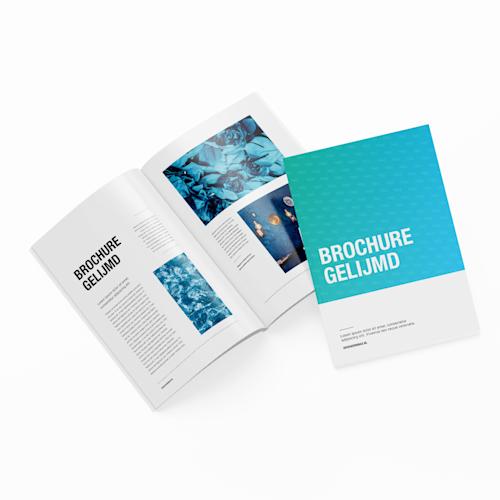 Gelijmde brochures
