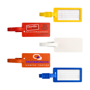 Recycled Plastic Luggage Tag