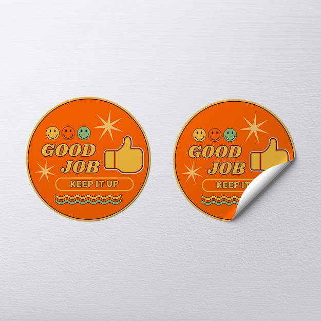 Pegatinas reutilizables