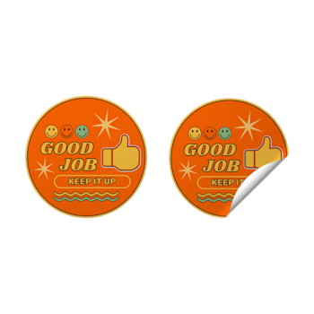 Stickers sans résidus adhésif