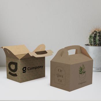 Geschenkbox mit Griff