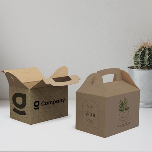 Geschenkdoos met handvat