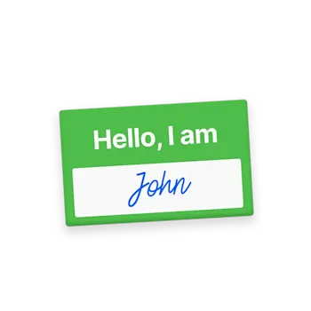 Namenssticker