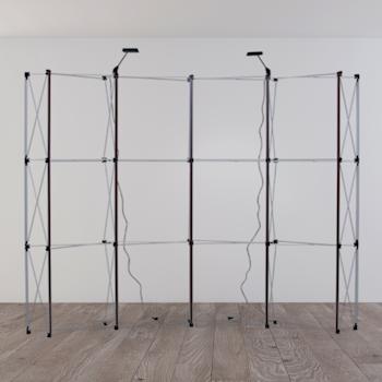 Stand parapluie courbe