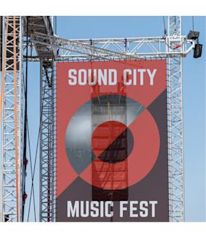 Banderole pour scène