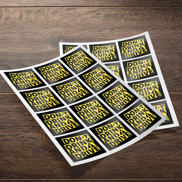 Stickerbogen drucken