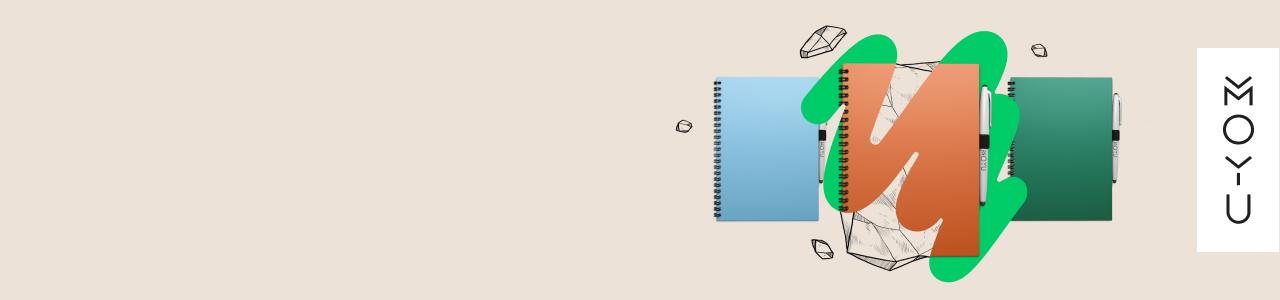 Uitwisbare notitieboekjes