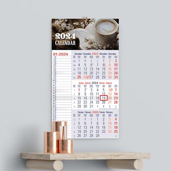 3 Monats Memoboard Kalender