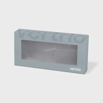 Boîte avec fenêtre transparente