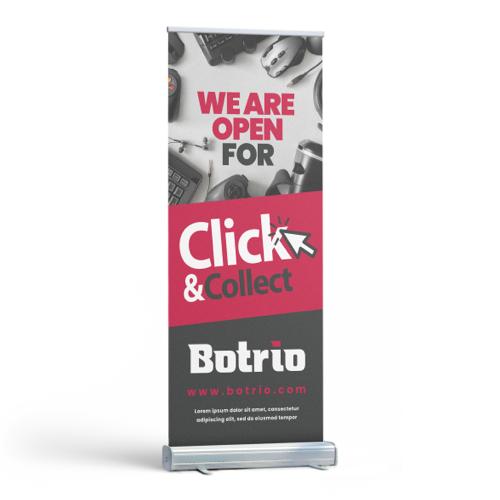 Standard Roller Banner - Personalised roller banners