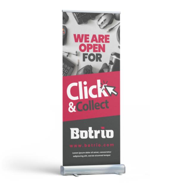 Standard Roller Banner - Personalised roller banners