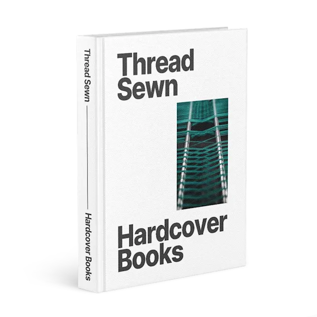 Fadengenähte Hardcover-Bücher