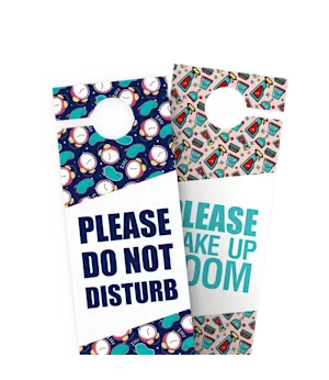 Pancarte accroche porte