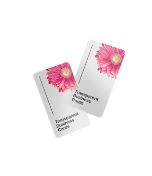 Biglietti in PVC trasparente