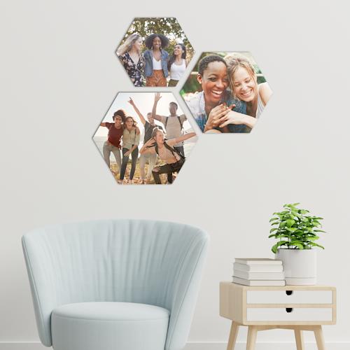 Hexagon fototegels