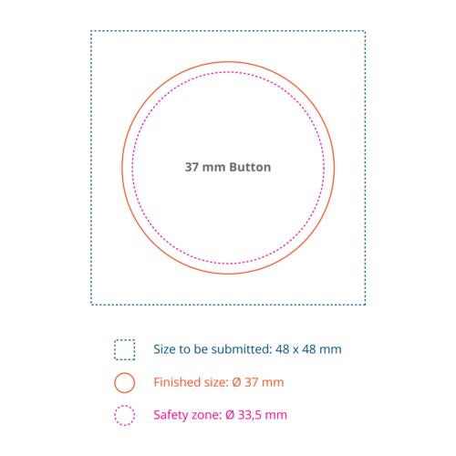 Badge 37mm