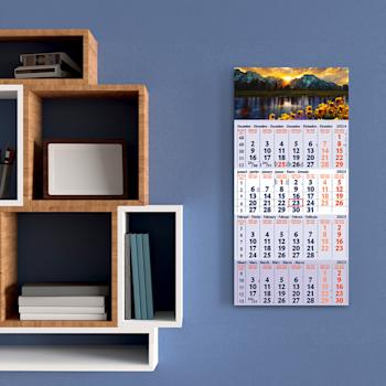 Calendario classico 4 mesi