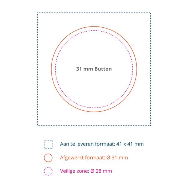 Goedkope buttons Ø 31mm bij HelloPrint. Ontdek meer van onze producten en bestel ze snel en gemakkelijk online.