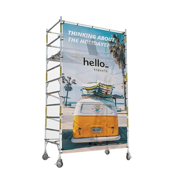 Bâche d'échafaudage