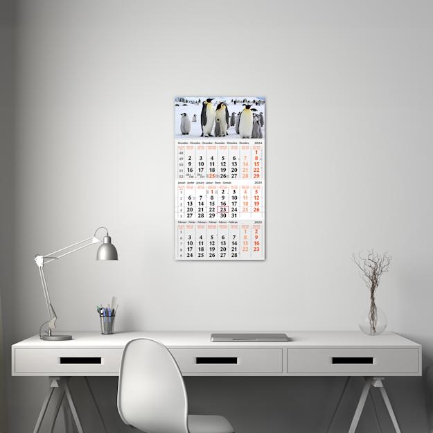 Calendar 3 Month Classic