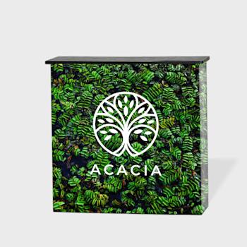 Beursbalie met schap