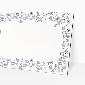 Cheap Custom White Board Stand Printing UK