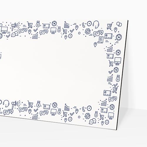 Cheap Custom White Board Stand Printing UK