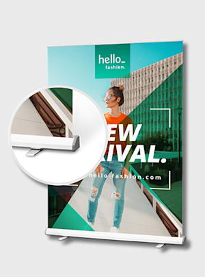 XL roll-up banners