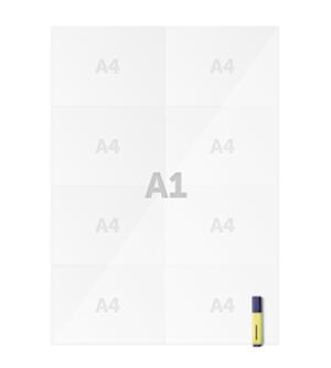 A1 paper size icon