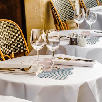 Nappe de table ronde