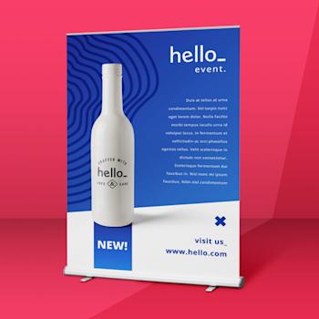 Kakémono grand format, recto