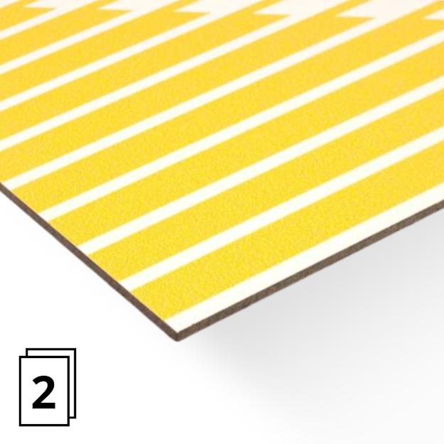 Panneau Dibond aluminium Blanc