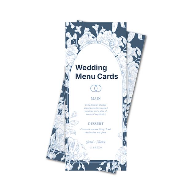 Wedding Menu Cards