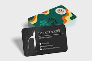 Spot UV visitekaartjes