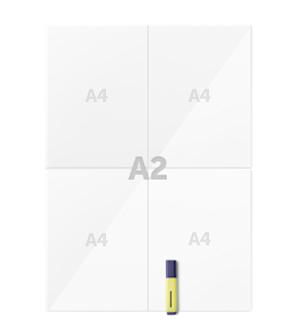 A2 papier formaat icoon