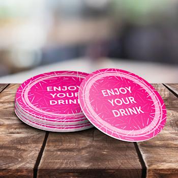 Dessous de verre personnalisé