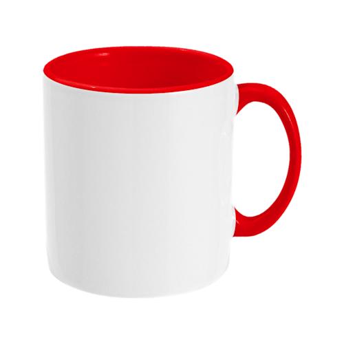 Coloured Handle Mug