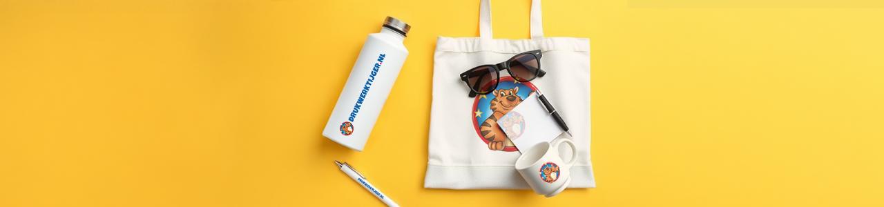 Relatiegeschenken<br>
met jouw logo!