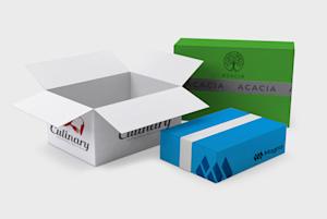 Shipping box without lid