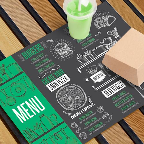 Placemats maken en bedrukken