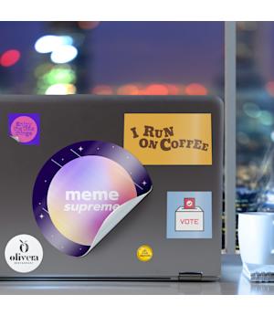 Weiße Etiketten folien