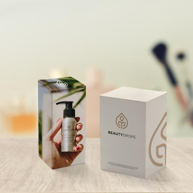 Geschenkbox mit Klappe